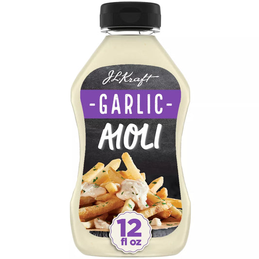 Kraft Garlic Aioli - 12oz