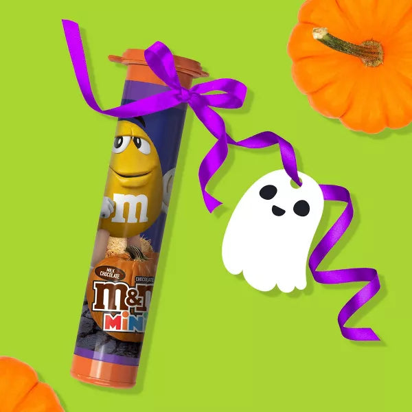 M&M's Minis Halloween Milk Chocolate Candies Tube - 1.77oz