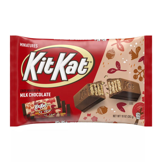 Kit Kat Chocolate Wafer Fall Halloween Candy - 10oz