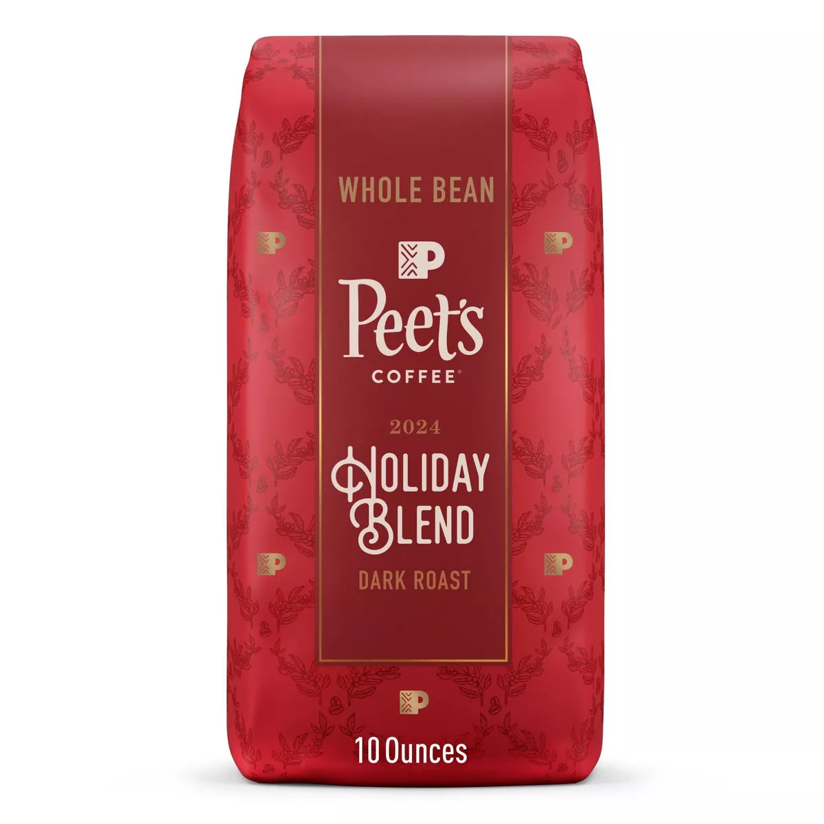 Peet's Whole Bean Holiday Blend Dark Roast Coffee - 10oz