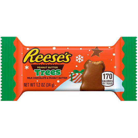 REESE'S Christmas Peanut Butter Tree Candy - 1.2oz