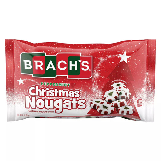 Brach's Christmas Peppermint Nougats - 11oz