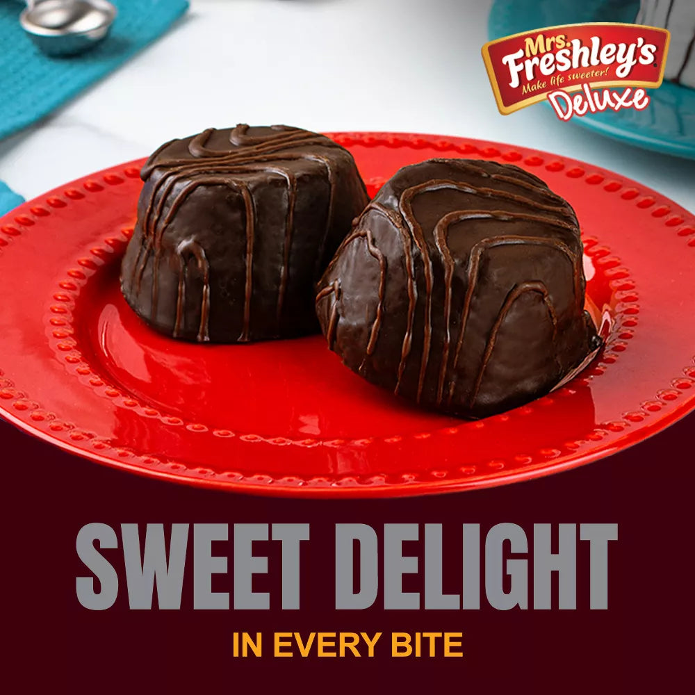 Mrs. Freshley's Deluxe Hershey's Triple Chocolate Cakes - 6ct