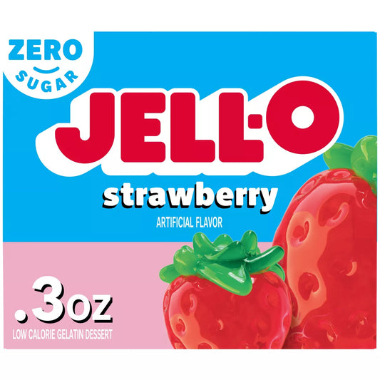 JELL-O Sugar Free Strawberry - Jello