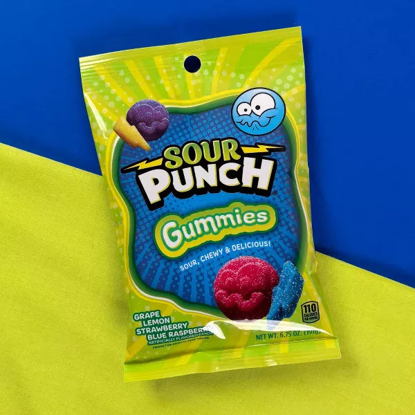 Sour Punch Candy Gummies