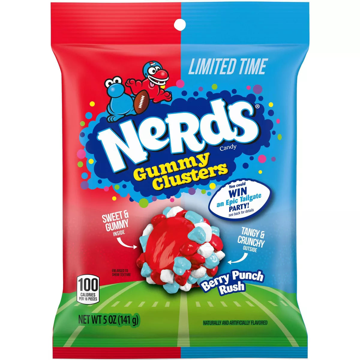 Nerds Gummy Clusters Berry Punch Rush - 5oz - Limited Edition - ULTRA ...