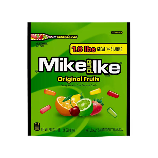 Mike and Ike Original Fruits Stand-Up Bag - 28.8oz