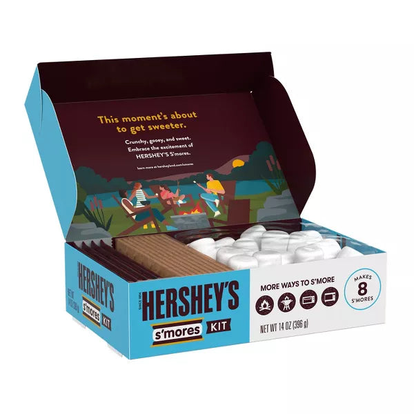 Hershey's S'mores 3 Ingredient Kit Box, 14oz