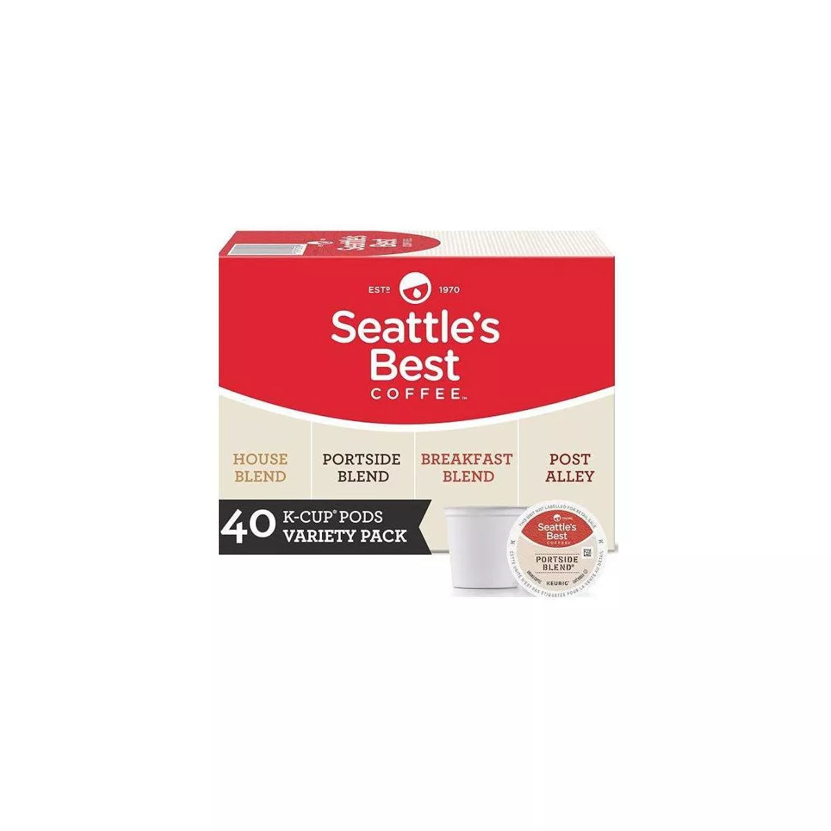 Seattle's Best Variety Pack Keurig K-Cup 40ct