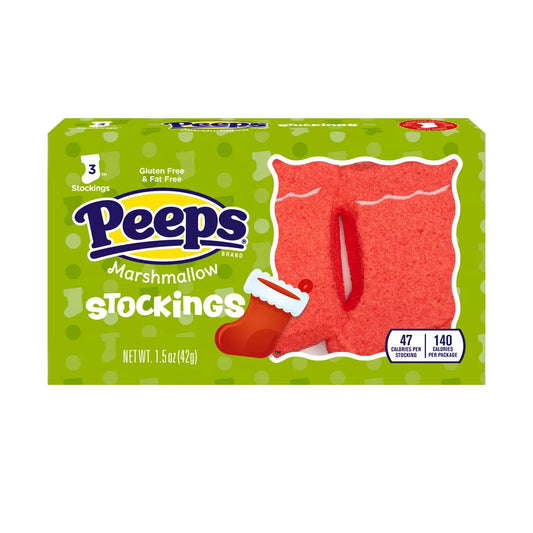 Peeps Christmas Stockings - 1.5oz/3ct