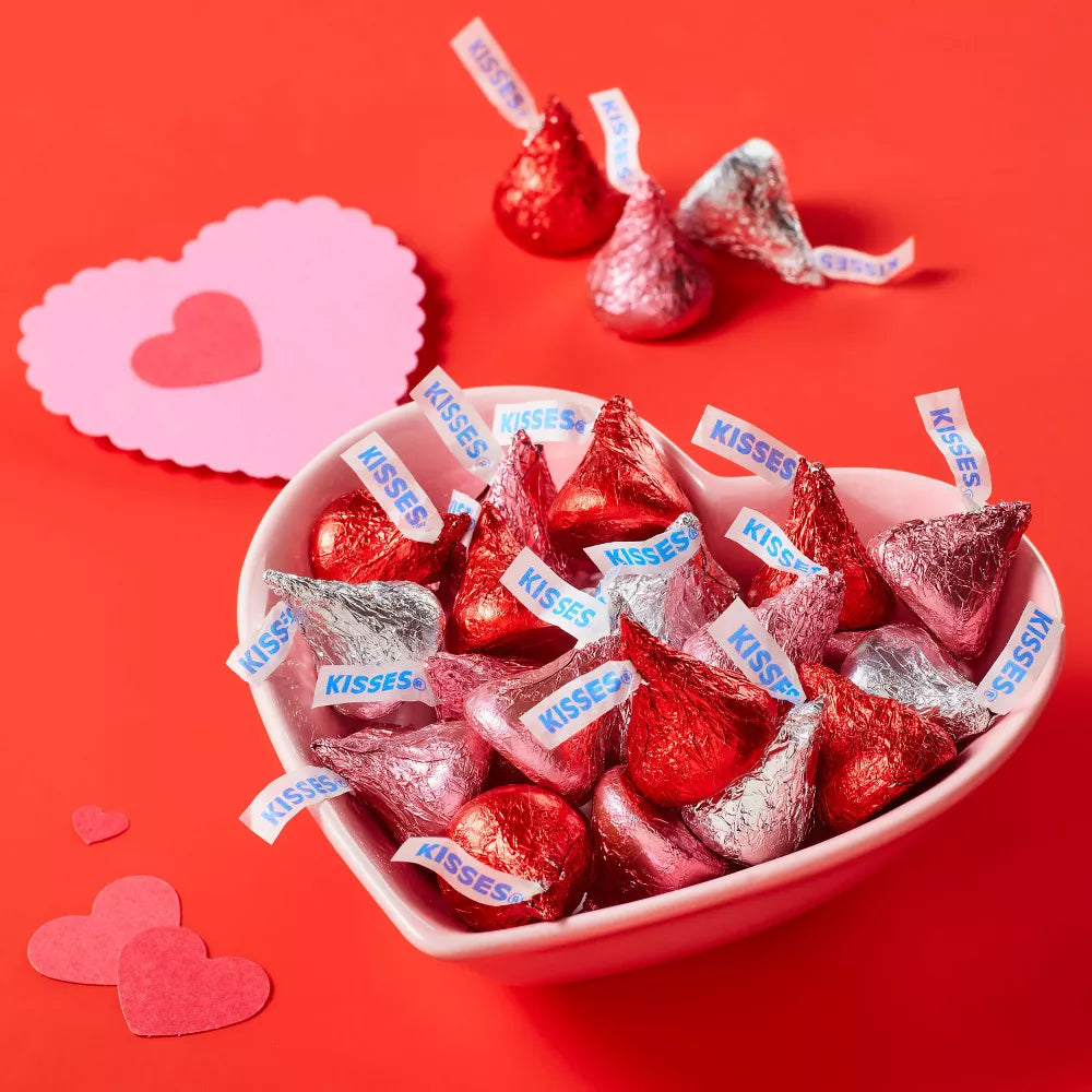 Hershey's Valentine's Kisses Milk Chocolate - 17oz