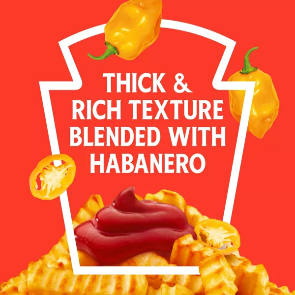 Heinz Habanero Spicy Ketchup - 14oz