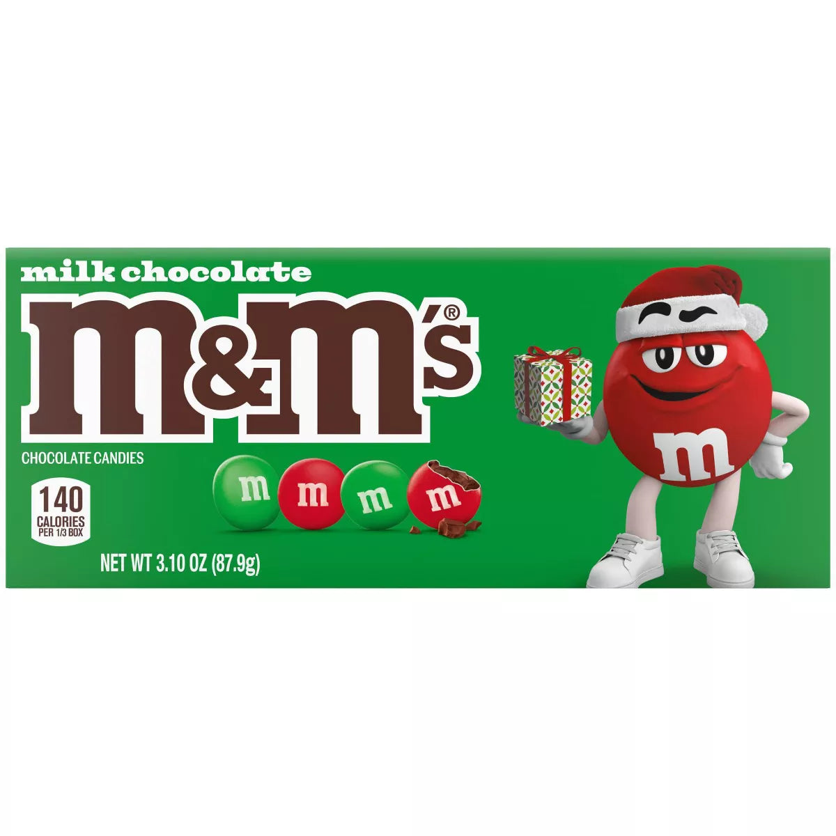 M&M's Christmas Milk Chocolate Box - 3.1oz