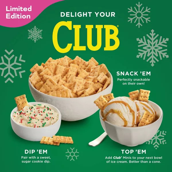 Club Minis Cinnamon Sugar - 11oz - Limited Edition