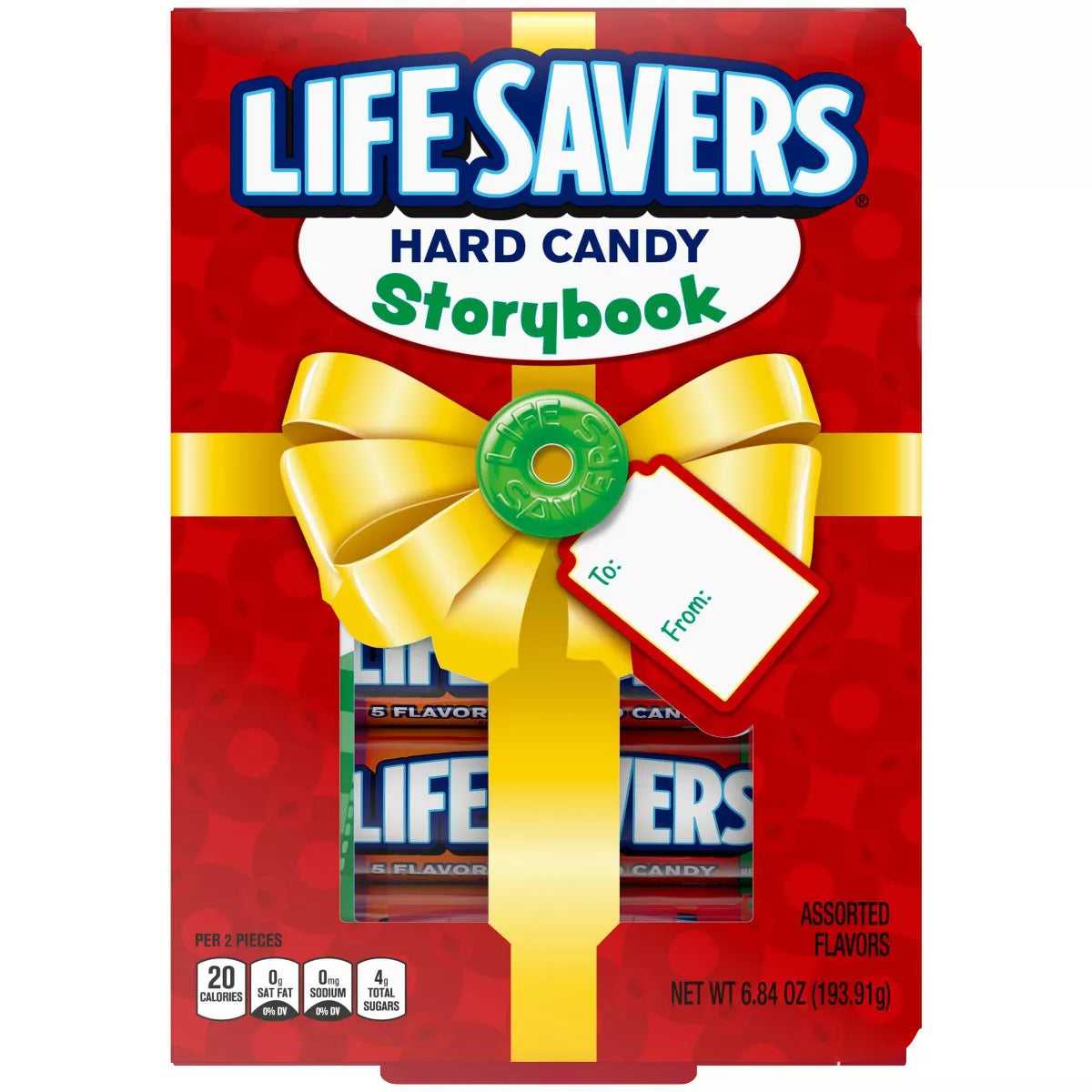 Life Savers Hard Candy Christmas Story Book - 6.84oz