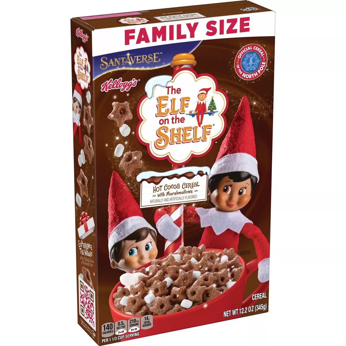 Kellogg's Elf On The Shelf Hot Cocoa Cereal - 12.2oz