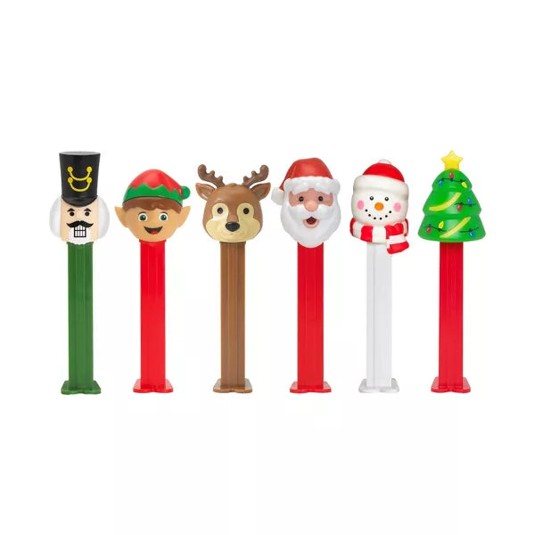 Pez Christmas Assorted Candy Tube - 2.03oz (Packaging May Vary)