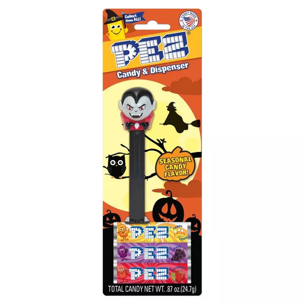 Pez Halloween Candy Dispenser - 0.87oz (Styles May Vary)