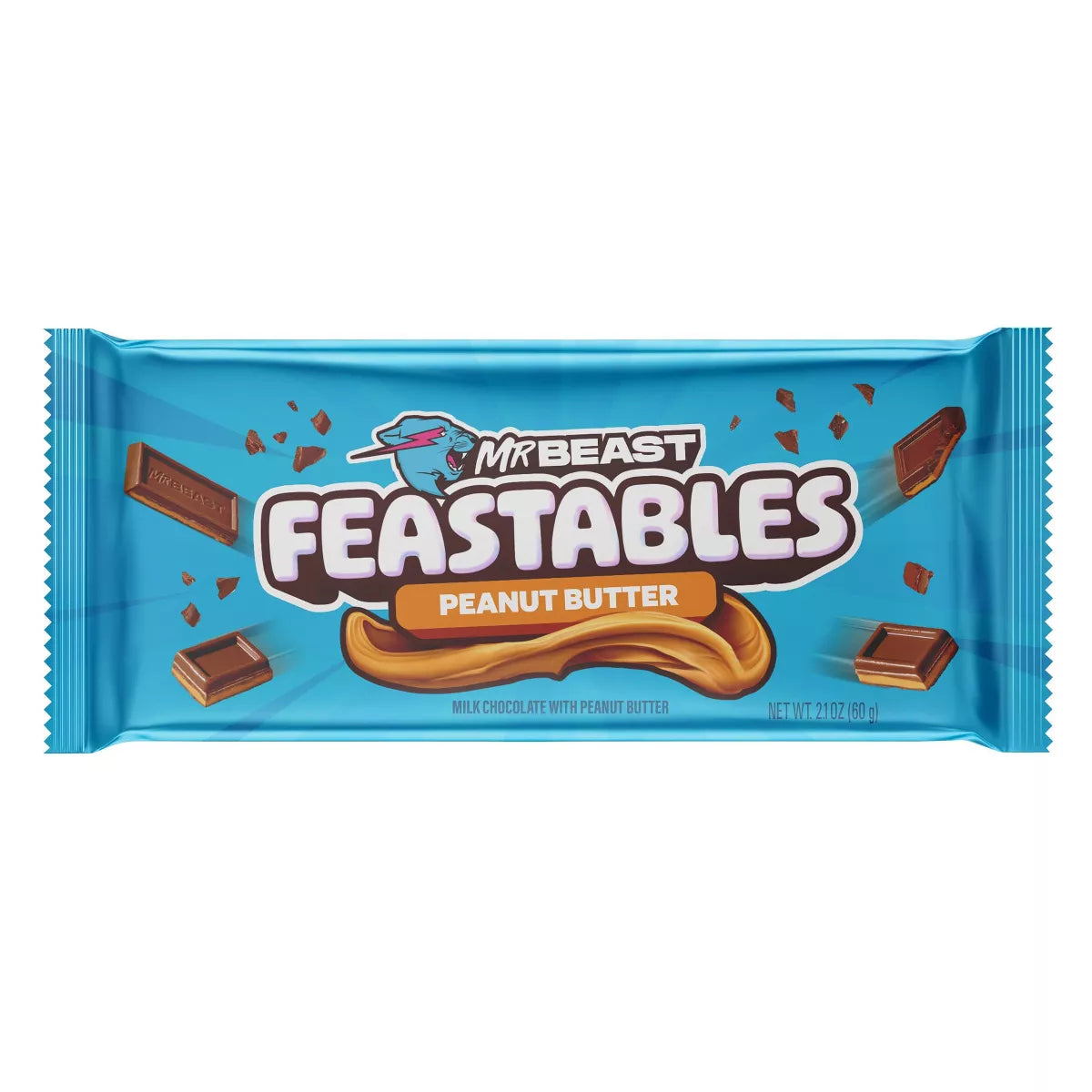 MrBeast Feastables Milk Chocolate Peanut Butter