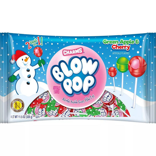 Blow Pops Christmas Suckers - 11.5oz