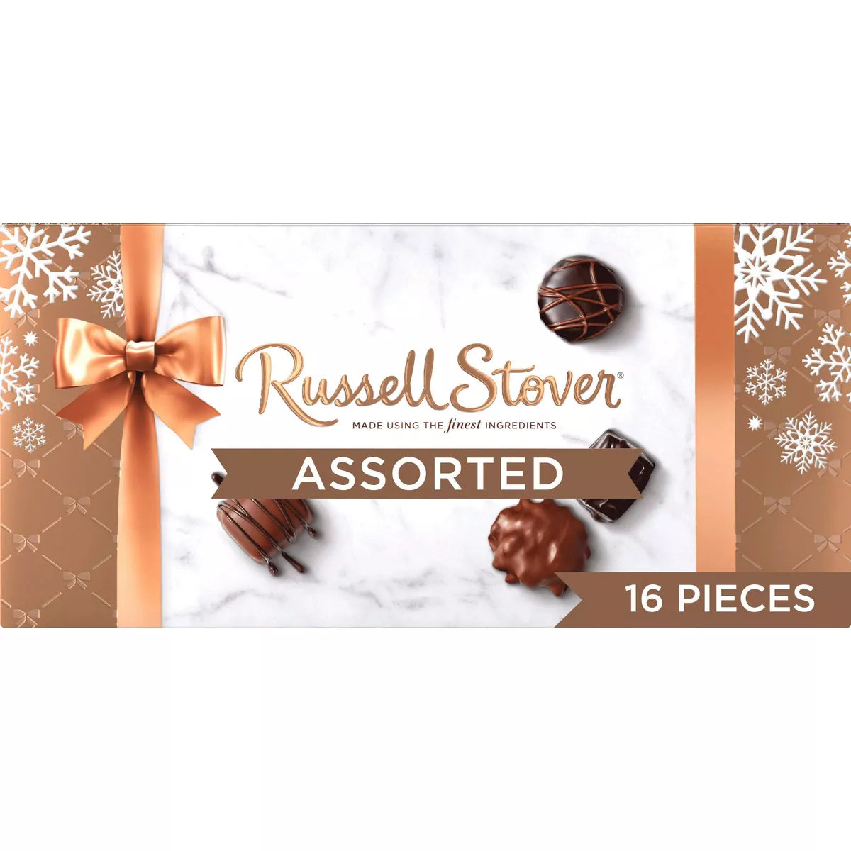 Russell Stover Christmas Assorted Chocolate Box - 9.4oz