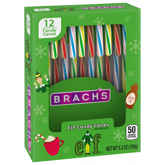 Brach's Elf Candy Canes - Limited Edition - ULTRA RARE