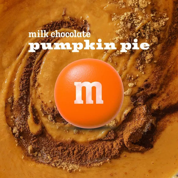 M&M's Halloween Milk Chocolate Pumpkin Pie Candy - 7.44oz