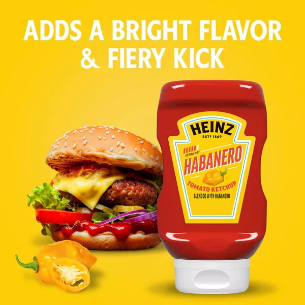 Heinz Habanero Spicy Ketchup - 14oz