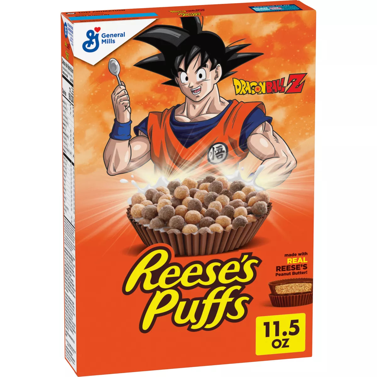 Reese's Puffs Dragon Ball Z  Cereal - Limited Edition - ULTRA RARE