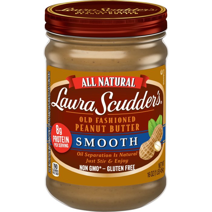 Laura Scudder's® Natural Smooth Peanut Butter