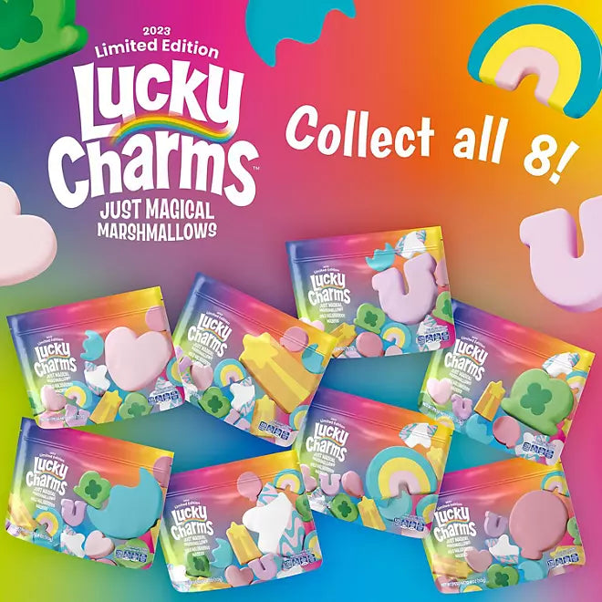 Lucky Charms, Just Magical Marshmallows, 4 oz - Super  Ultra Rare Limited Edition - CHRISTMAS