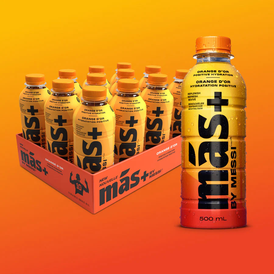 mas+ Messi Orange d'Or - 12 Pack Wholesale - Pre Order