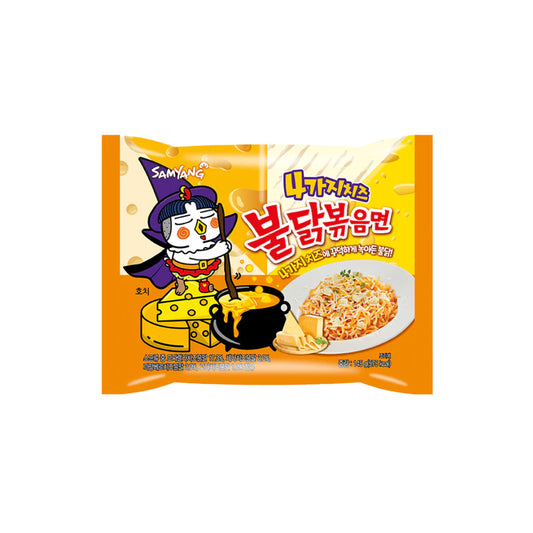 Samyang Buldak Quattro Cheese Hot Chicken Flavor Ramen 580 gram