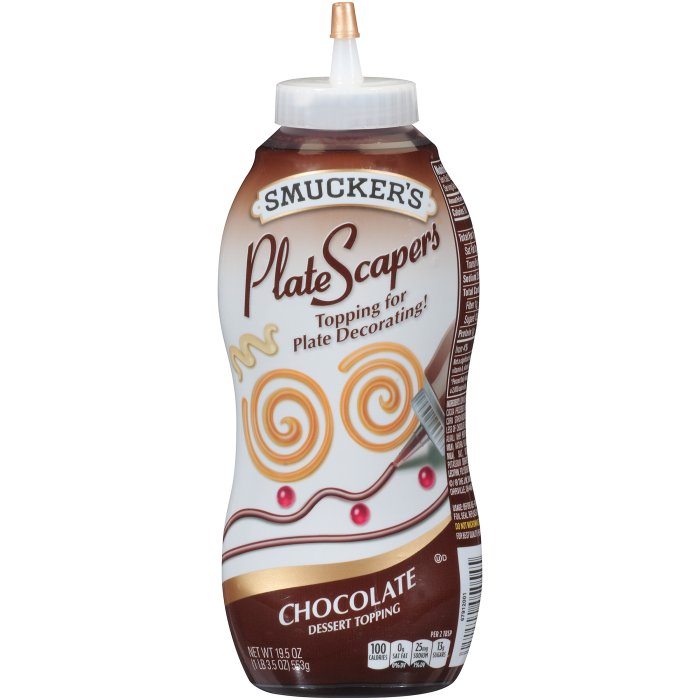 Smucker’s Plate Scapers (Chocolate) Flavored Dessert Topping, 19.25 Ounces