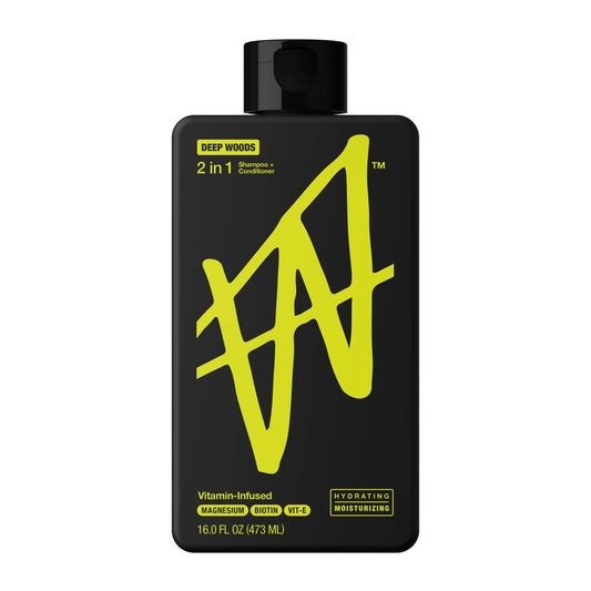 W by Jake Paul Hydrating 2in1 Shampoo & Conditioner for All Hair Types - Deep Woods 16 fl oz