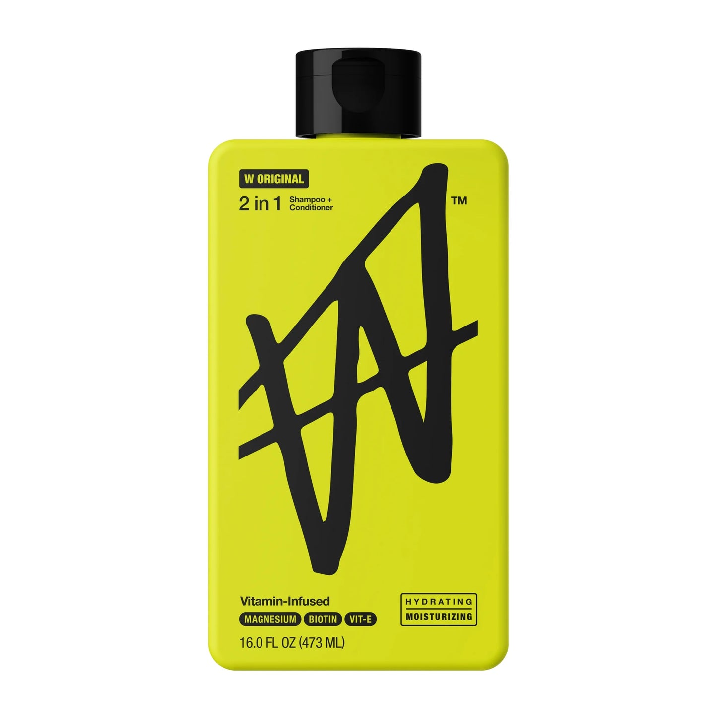 W by Jake Paul Hydrating 2in1 Shampoo & Conditioner for All Hair Types - W Original 16 fl oz