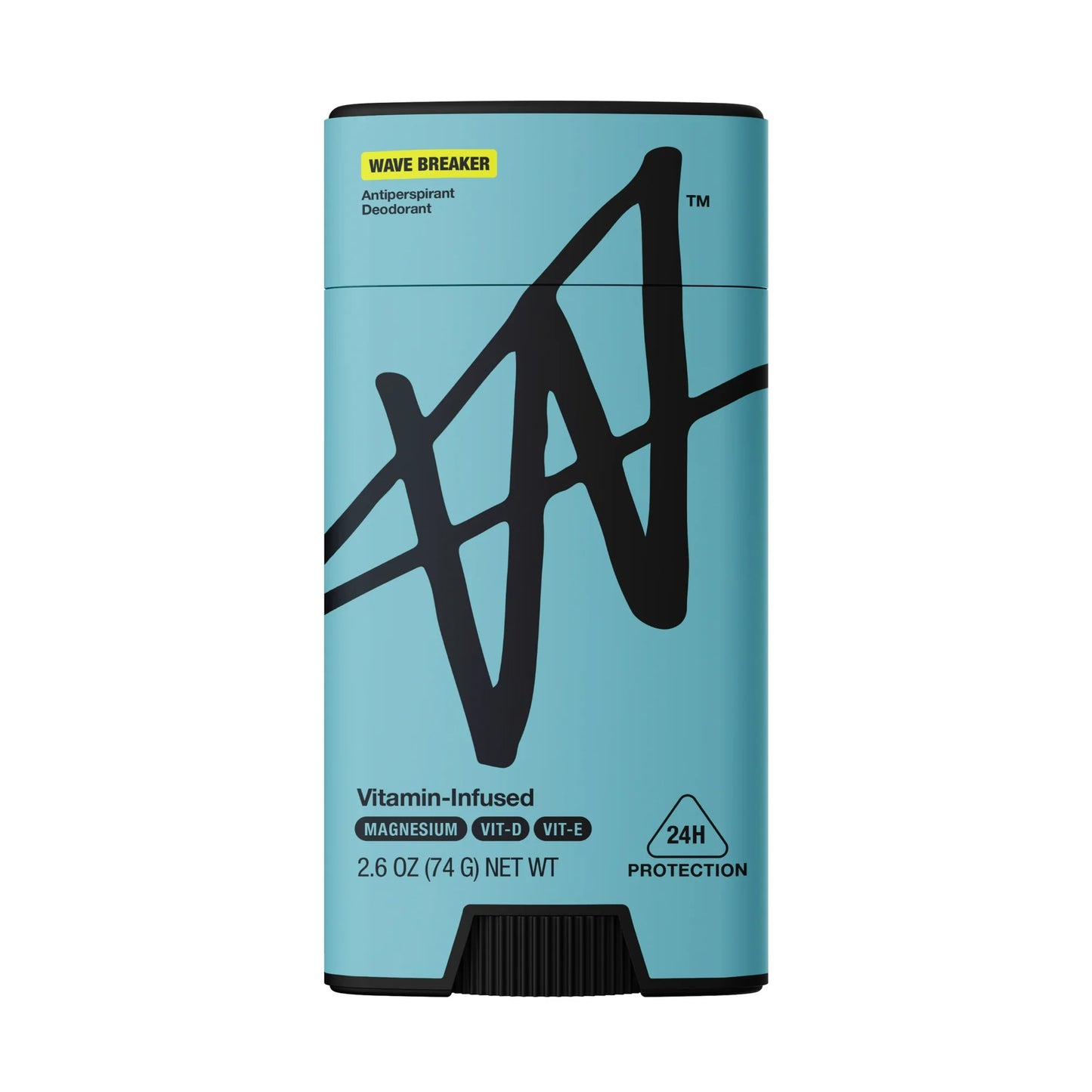 W By Jake Paul Men's Antiperspirant Deodorant - Odor Blocking - Sweat Protection - Wave Breaker - 2.6 oz