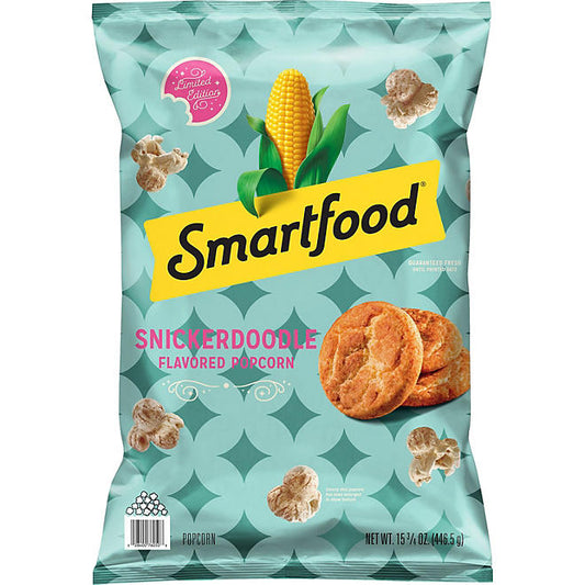 Smartfood Snickerdoodle Flavored Popcorn 15.75 oz. Limited Edition