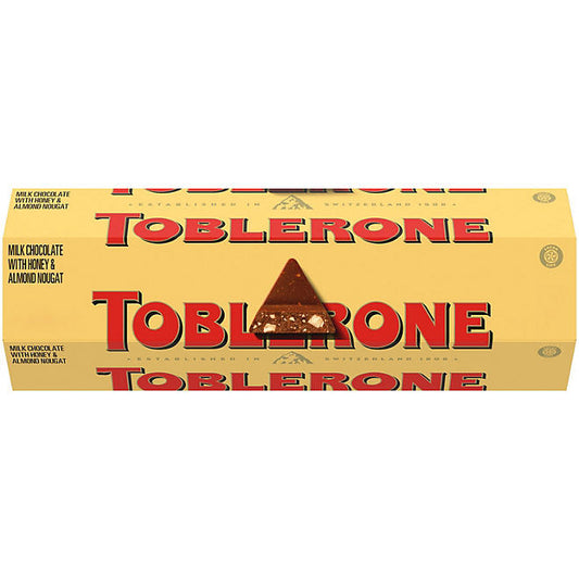 Toblerone Milk Chocolate Bars, 3.52 oz., 6 count