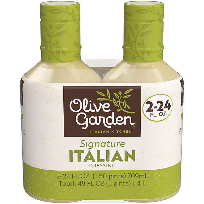 Olive Garden Signature Italian Dressing 24 oz., 2 Pack