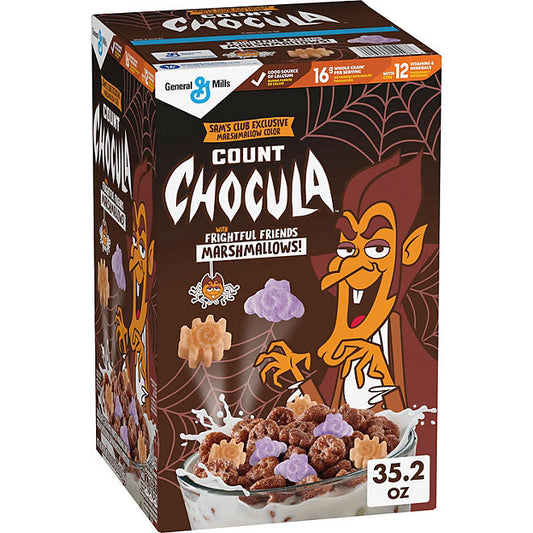 Count Chocula Monsters Marshmellow Cereal - 35.2 oz - Halloween 2024 - Limited Edition - ULTRA RARE - EXCLUSIVE TO RARE CANDY CANADA