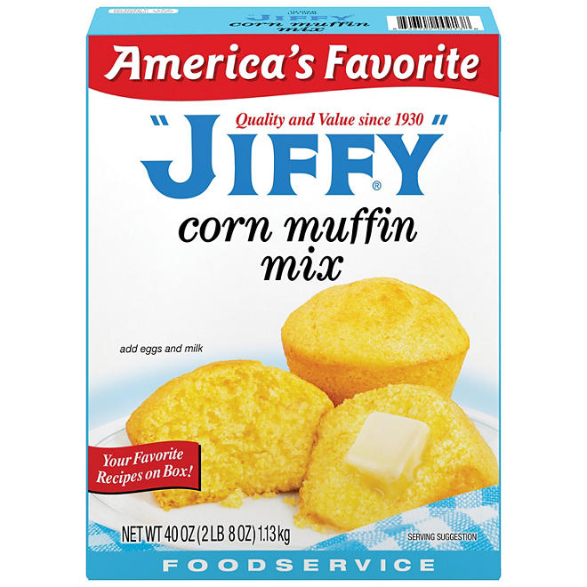 JIFFY Corn Muffin Mix - Food Service - 3 Pack -