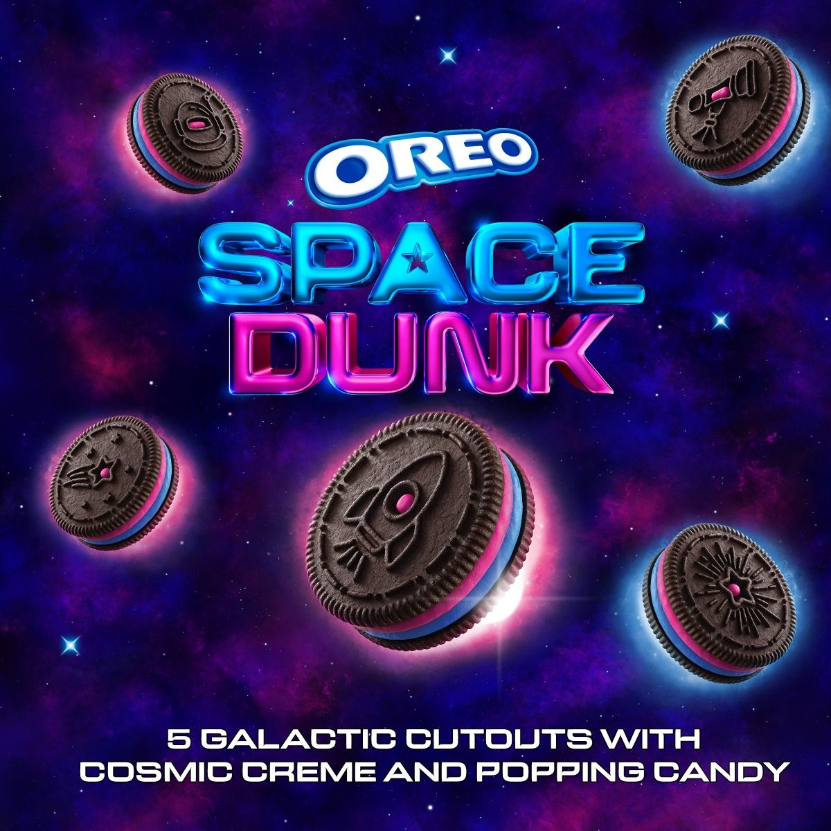 OREO Space Dunk Cookies - Limited Edition - ULTRA RARE - Expired - Collectiable