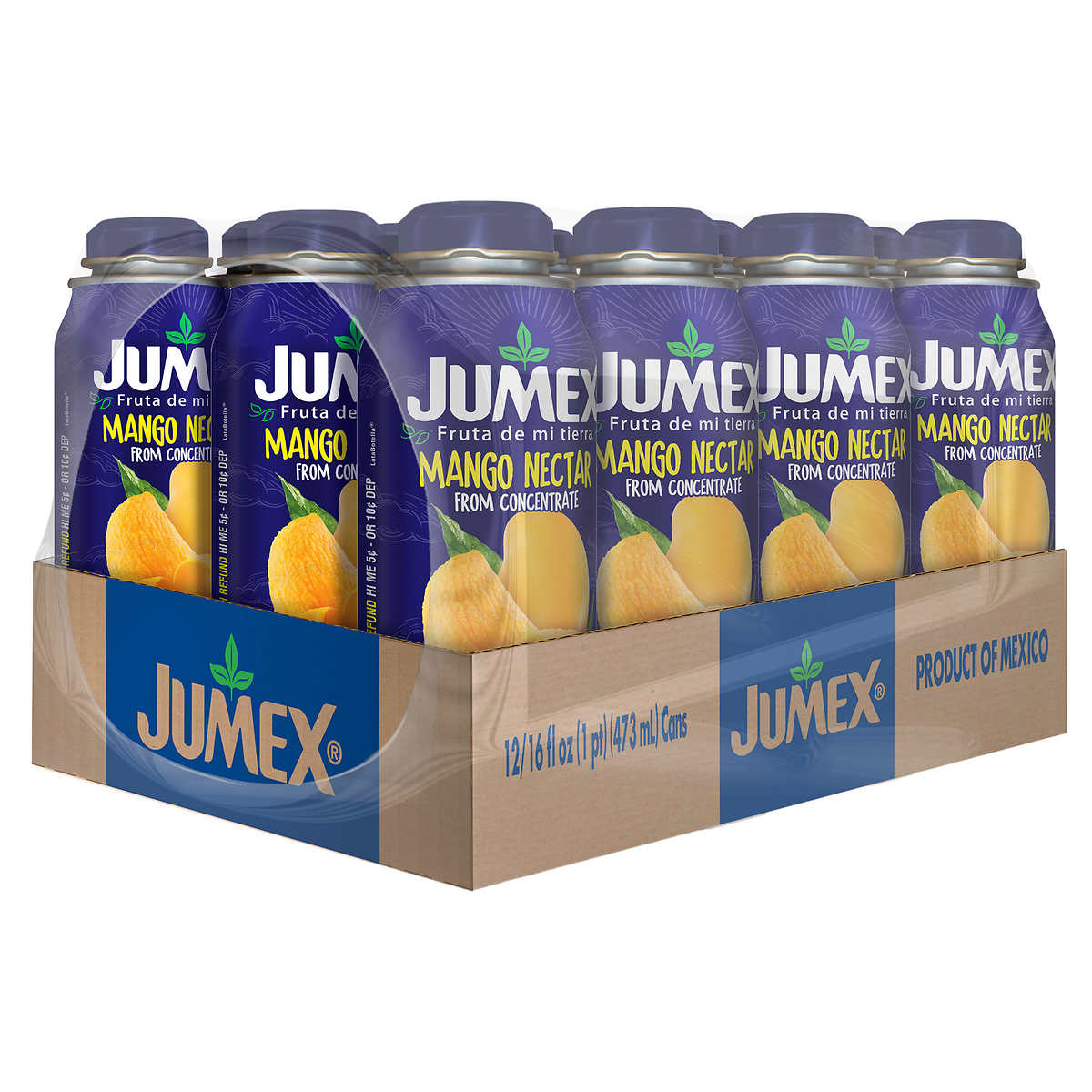 Jumex, Mango Nectar, 16 fl oz, 12-count - Mexico