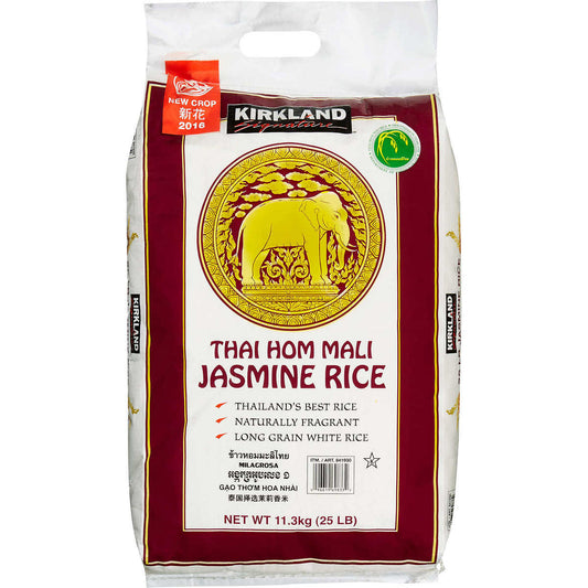 Thai Hom Mali Jasmine Rice, 25 lbs