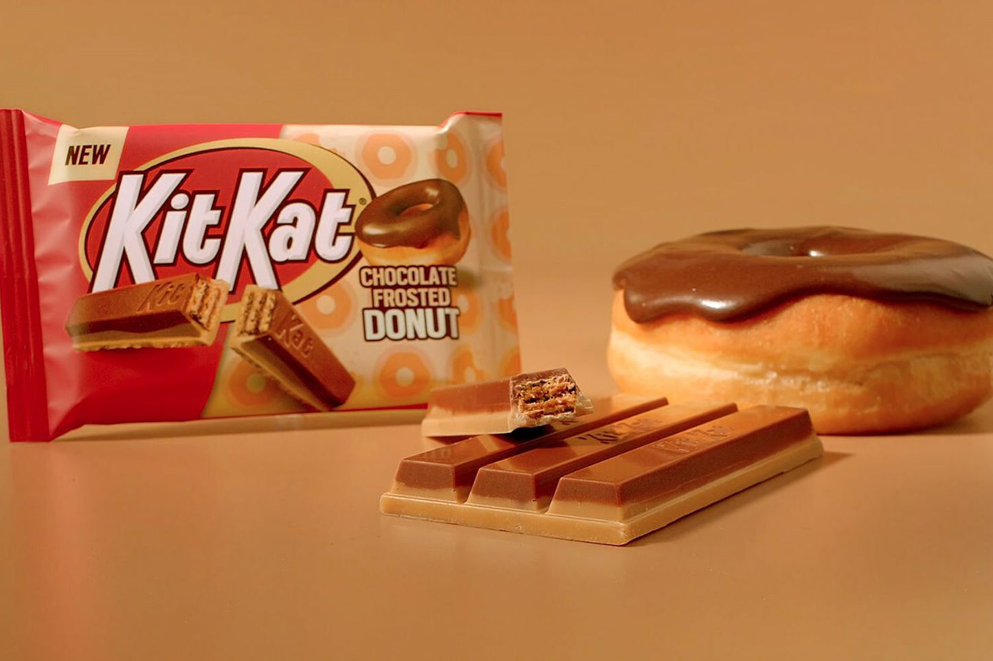 KIT KAT Chocolate Frosted Donut - Limited Edition