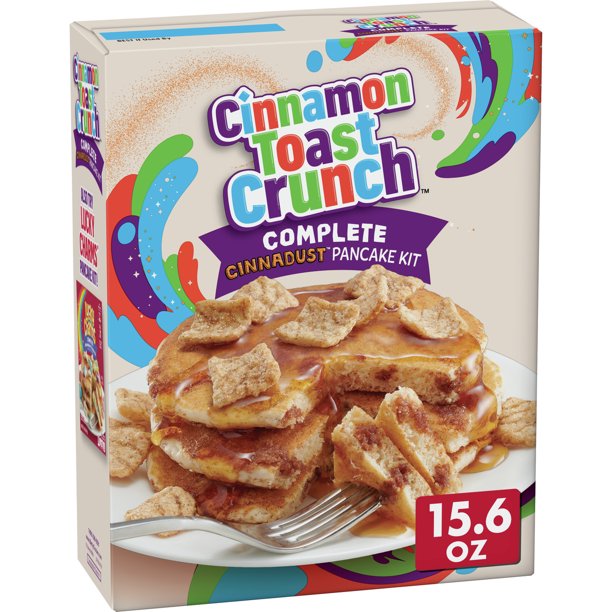 Cinnamon Toast Crunch Cinnadust Pancake Baking Mix Kit, 15.6 oz