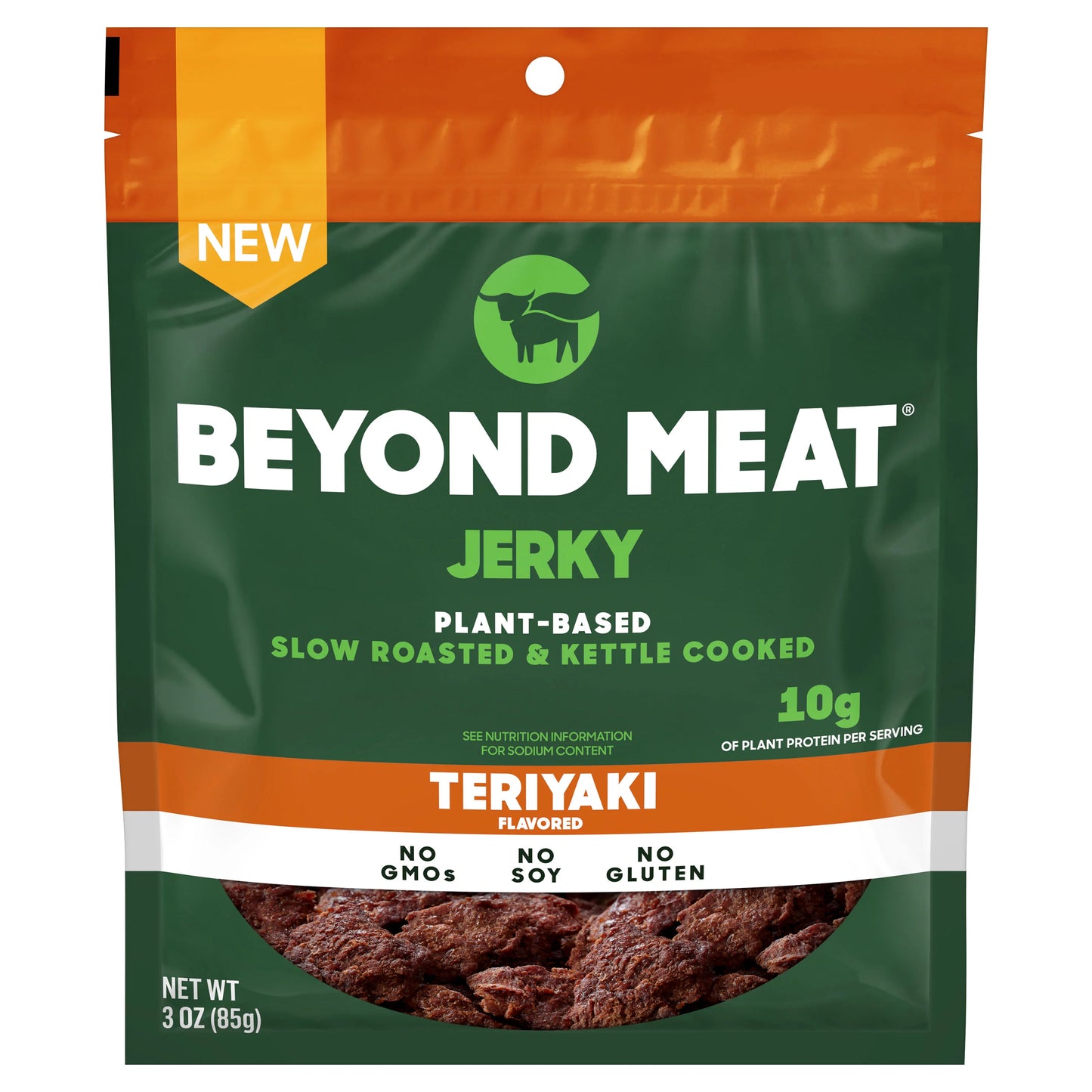 Beyond Meat Jerky, Teriyaki, 3 oz