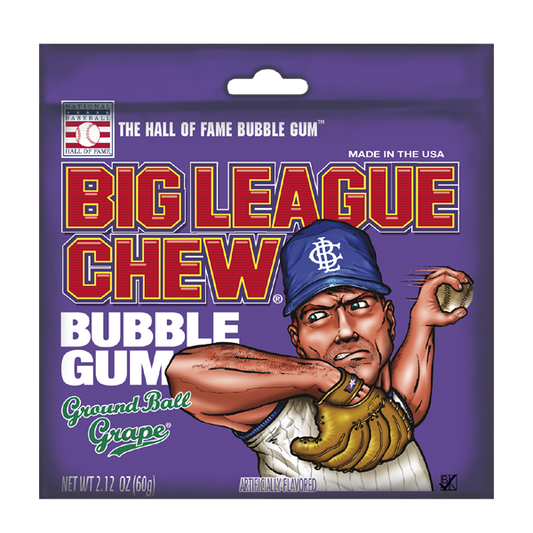 Big League Chew Ground Ball Grape