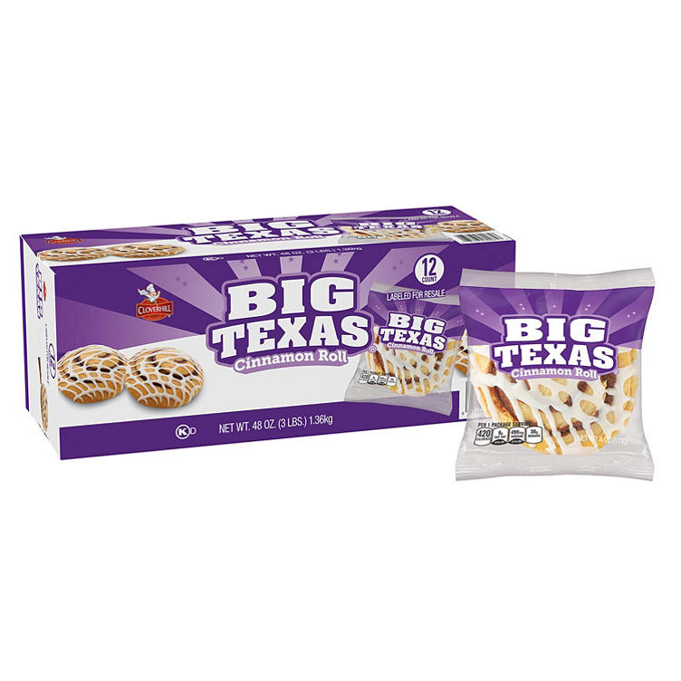 Big Texas Cinnamon Roll (4 oz., 12 pk.)